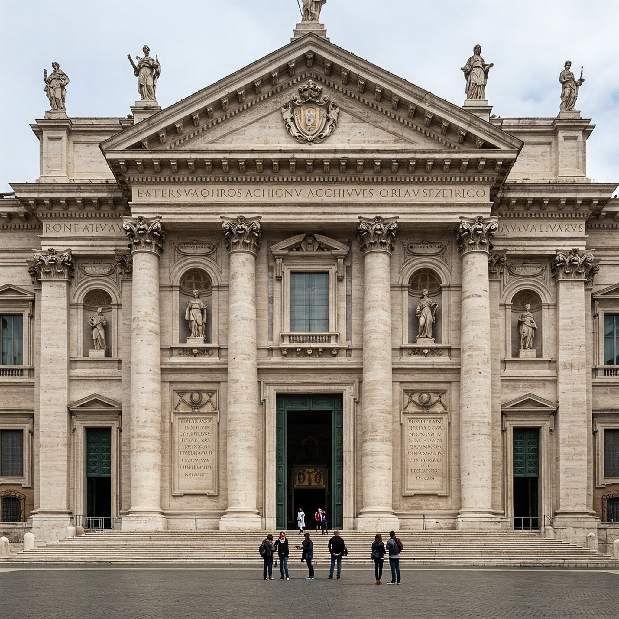 Entrada a los Archivos Secretos del Vaticano